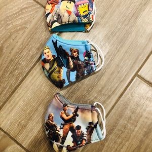 $10 for 3 pcs Fortnite/Roblox Face Masks